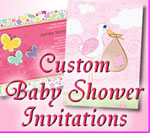 Custom Baby Shower Invitations