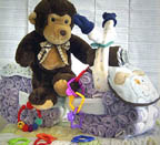Motorcycle Diaper Cake